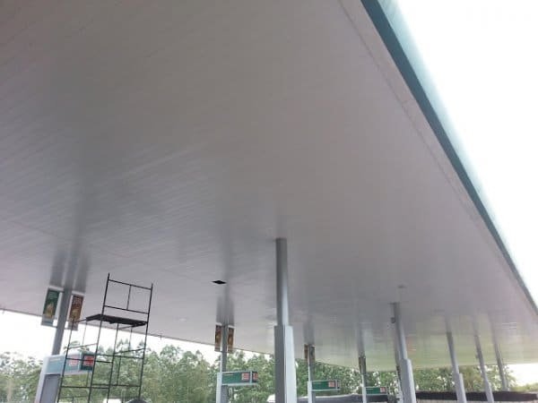 Forro de PVC em réguas